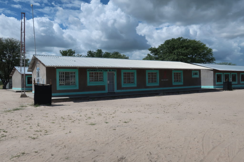 a schoolhouse in Namibia